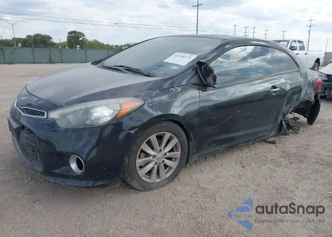 2016 Kia Forte Koup Ex from USA, damaged, VIN KNAFX6A89G5633409